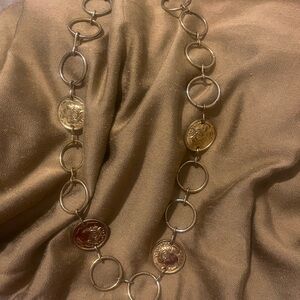 The “Golden Muse Coin”Vintage Chain Belt